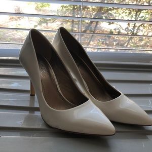 BCBG White Heels